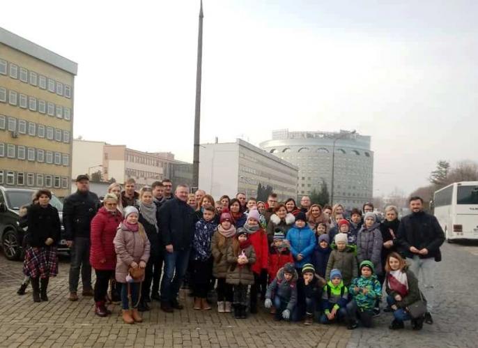 Mieszkańcy Wyszyny zwiedzali TVP