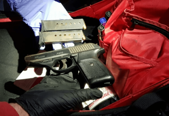 Zatrzymany za nielegalne posiadanie broni