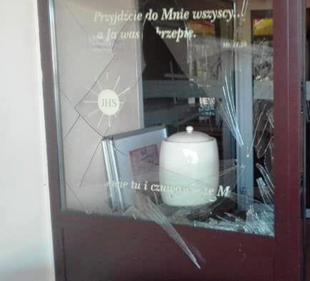 Sprawca uszkodzenia mienia w kościele ustalony