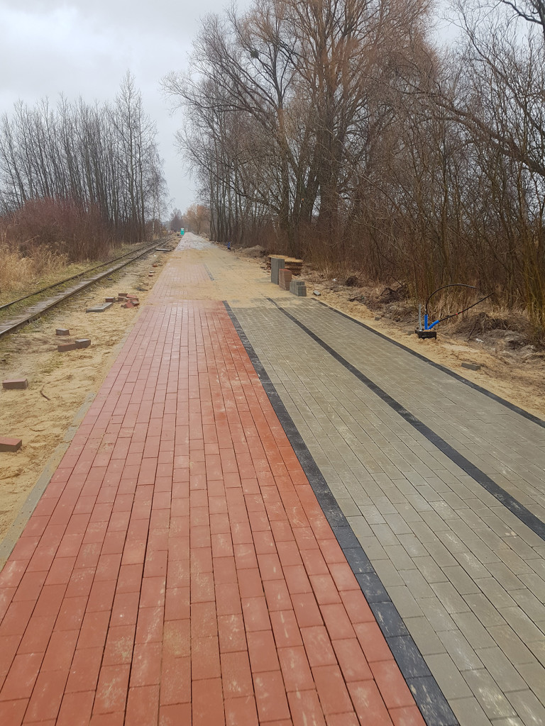 Dopisuje dobre tempo prac nad promenadą