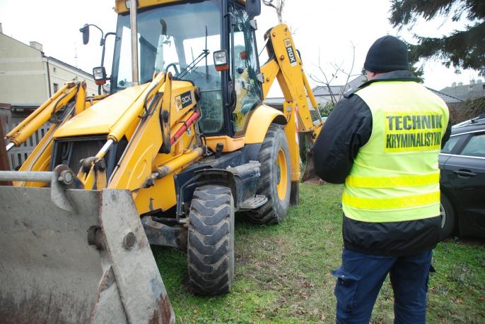 Policjanci odzyskali ukradzioną maszynę wartą 100 tys. złotych