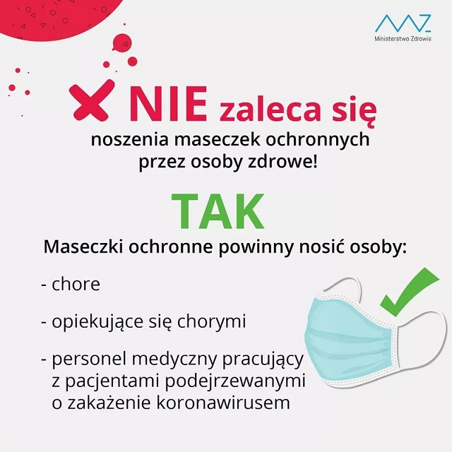 Czy wszyscy powinniśmy nosić maseczki ochronne?