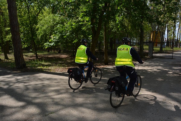 SŁUŹBA NA ROWERACH ROZPOCZĘTA