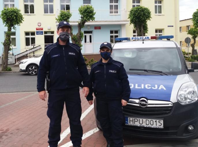 POLICJANCI Z KLECZEWA URATOWALI ŻYCIE 26-LATKA