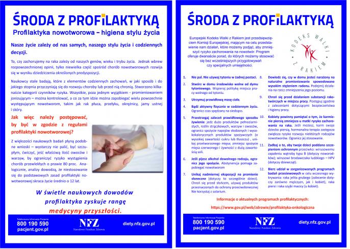 „Środa z profilaktyką”,