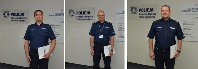 KOLEJNE ZMIANY KADROWE W KOMENDZIE MIEJSKIEJ POLICJI W KONINIE