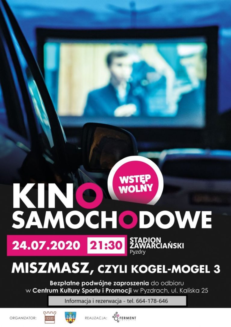Kino samochodowe – po raz pierwszy w Pyzdrach!