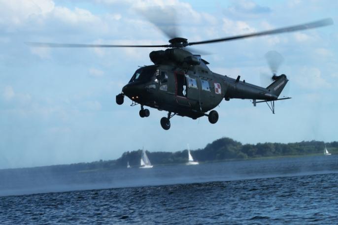 Ćwiczenia na Jeziorze Powidzkim