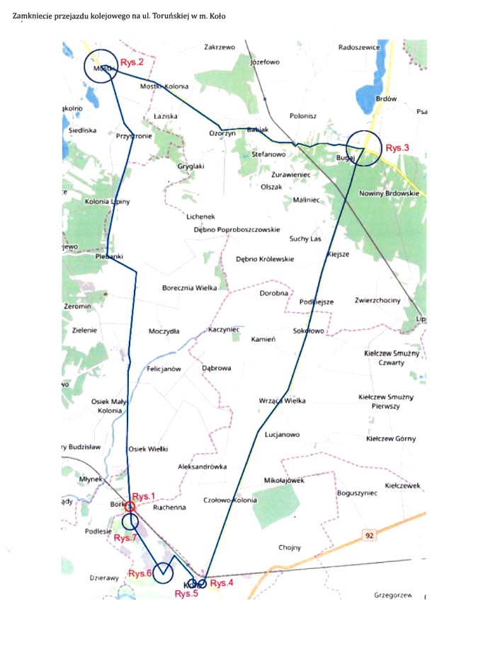 Zamknięcie przejazdu kolejowego na ul. Toruńskiej
