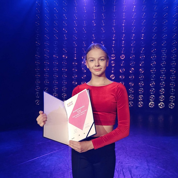 Klaudia pokazała talent!