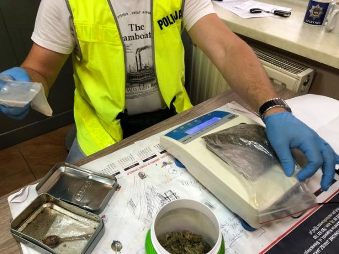 Aresztowany za narkotyki