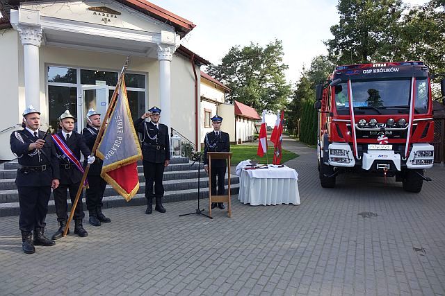 OSP Królików z nowym wozem bojowym