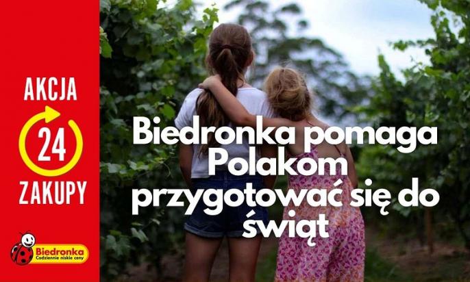 Biedronka pomaga Polakom przygotować się do Świąt
