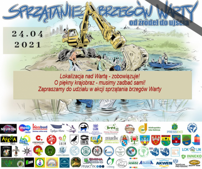 Sprzątamy brzegi Warty