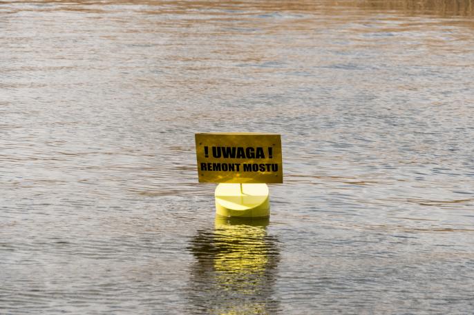 Most w Bernardynce zyskuje nowe filary