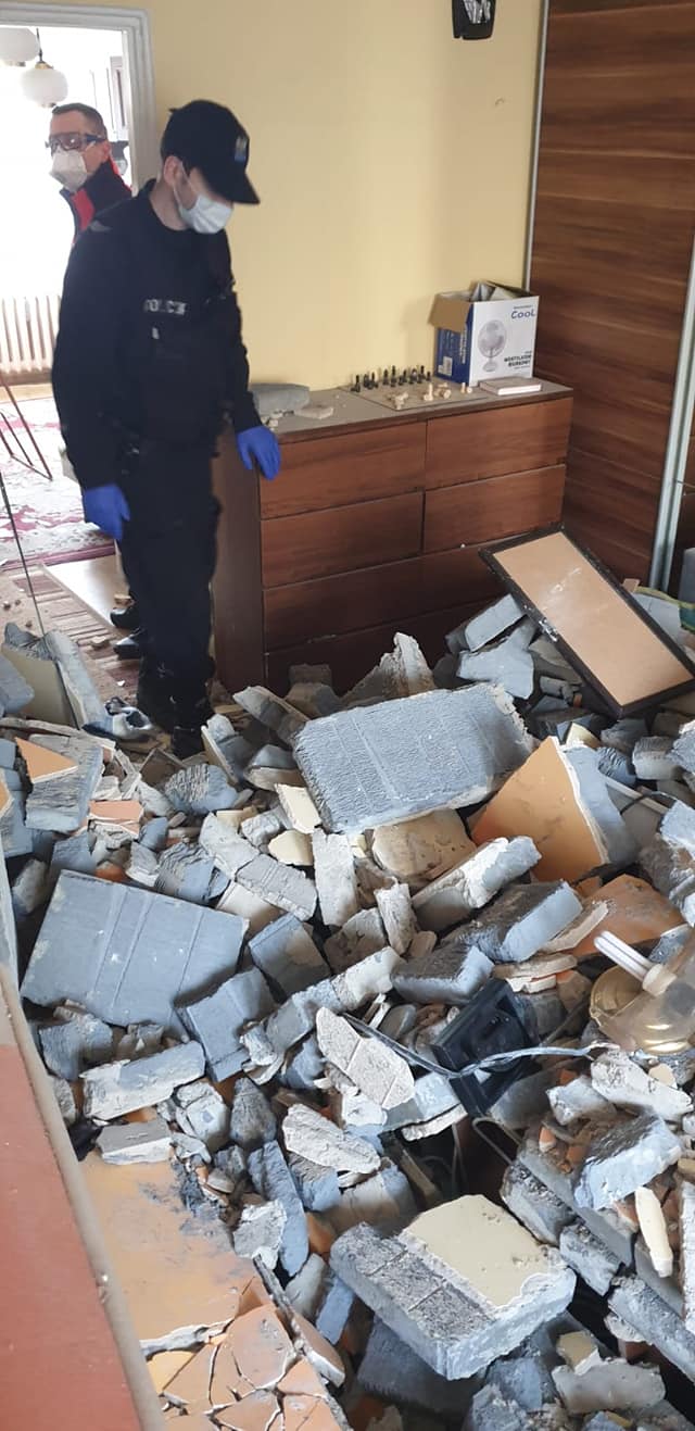 Wybuch gazu na ulicy Wyszyńskiego 18