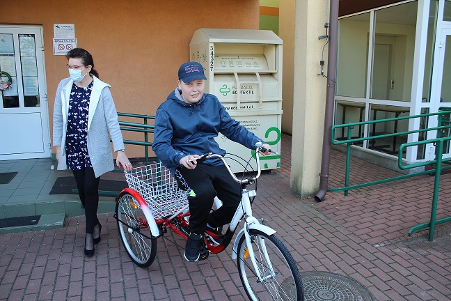 Rower za niepotrzebną odzież