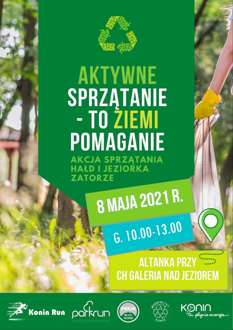 Aktywne sprzątanie – to pomaganie Ziemi. Akcja sprzątania hałd i Jeziorka Zatorze