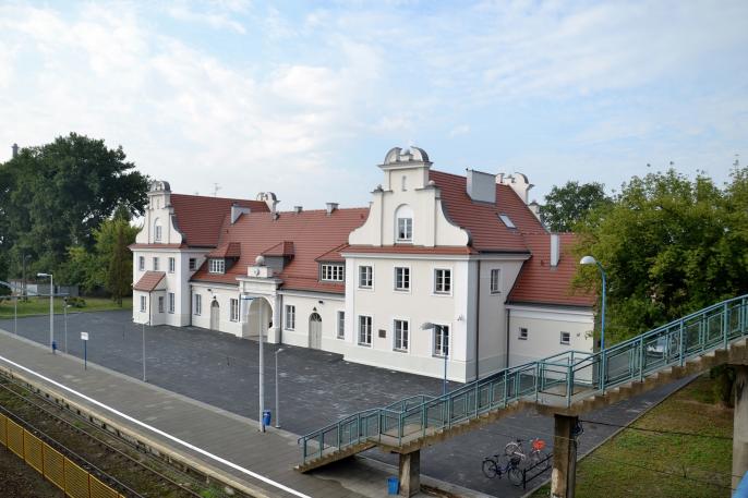 Dworzec w Kole – przed i po renowacji…