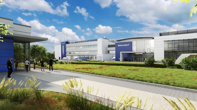 Skanska rozbudowuje poznańską fabrykę Beiersdorf