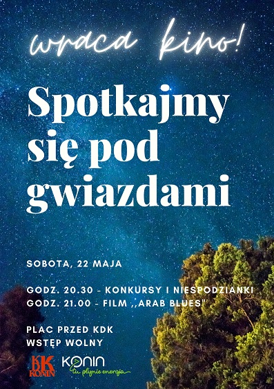 Kino plenerowe przed KDK