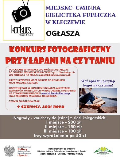 Przyłapani na czytaniu – konkurs fotograficzny