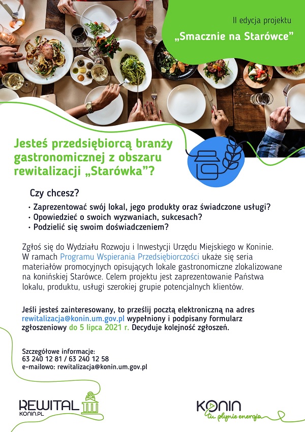 Rusza II edycja projektu: Smacznie na Starówce