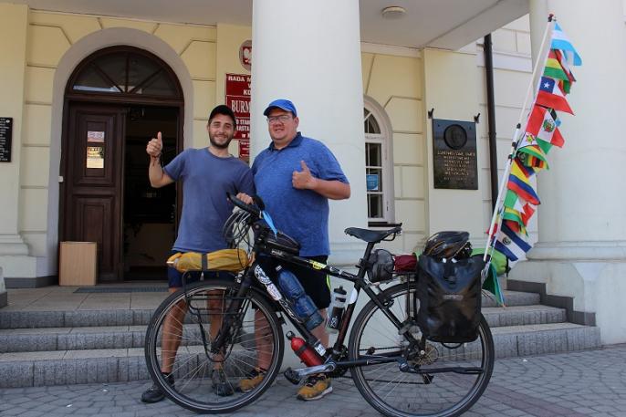 Takiego podróżnika dawno w Kole nie było!
