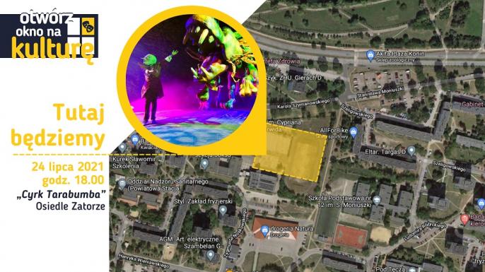 OTWÓRZ OKNO NA KULTURĘ – Cyrk bez przemocy w Koninie