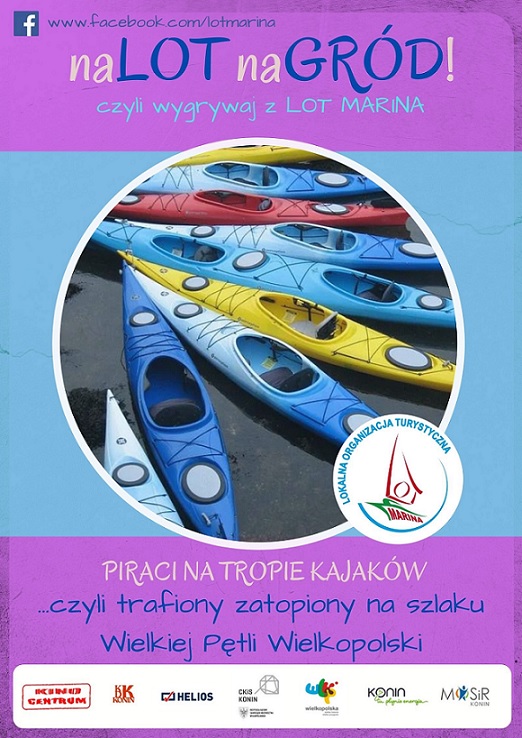 Piraci na tropie kajaków, czyli trafiony zatopiony na  szlaku Wielkiej Pętli Wielkopolski!