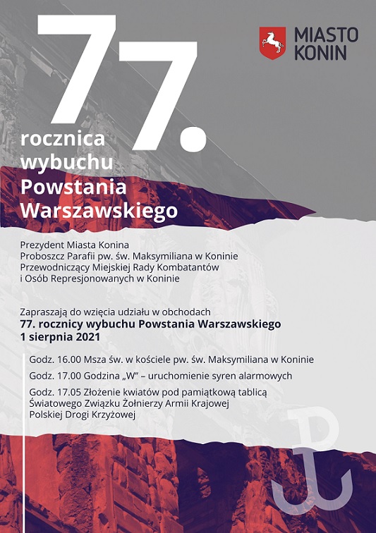 1 sierpnia: 77. rocznica wybuchu Powstania Warszawskiego