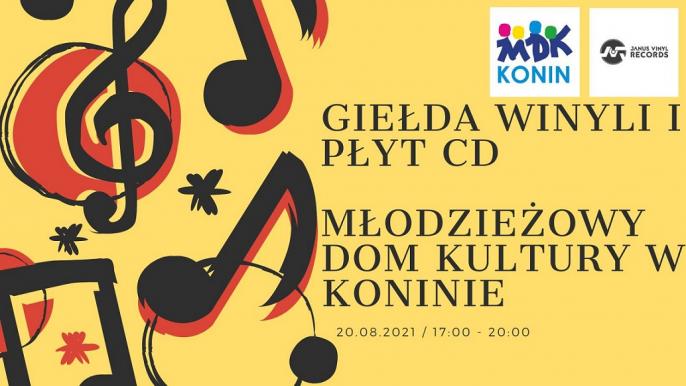 Giełda Winyli i Płyt CD – Młodzieżowy Dom Kultury w Koninie