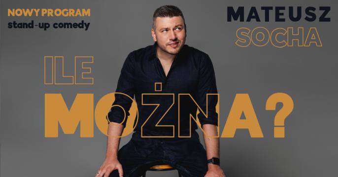 Mateusz Socha z nowym programem w sierpniu w KDK