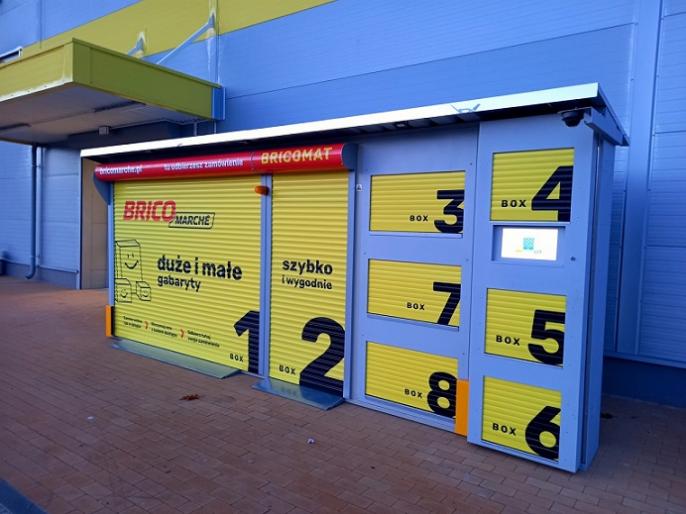 BRICOMARCHÉ W JAROCINIE WPROWADZIŁO BOKSY DO BEZKONTAKTOWEGO ODBIORU ZAMÓWIEŃ
