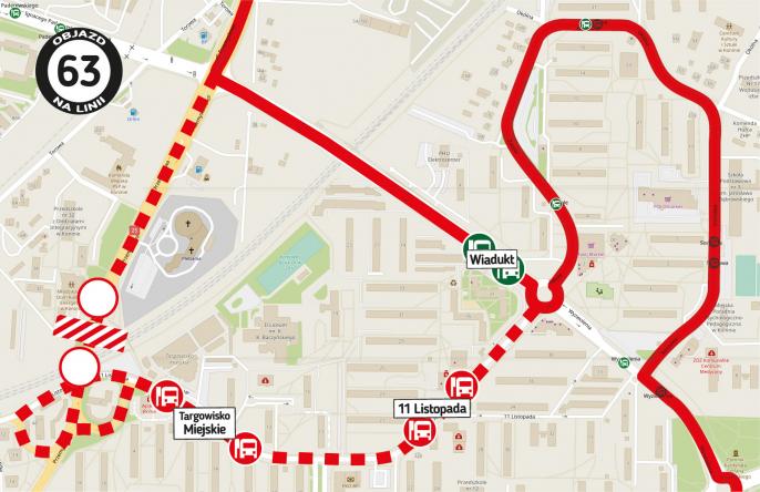 Od 9 sierpnia zamknięty wiadukt na Przemysłowej. Linie 53, 56, 63 i 65 pojadą objazdem
