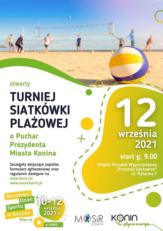 Zapisy do turnieju siatkówki plażowej