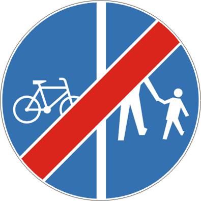 Nieprzejezdna ścieżka dla rowerów i pieszych pod wiaduktem