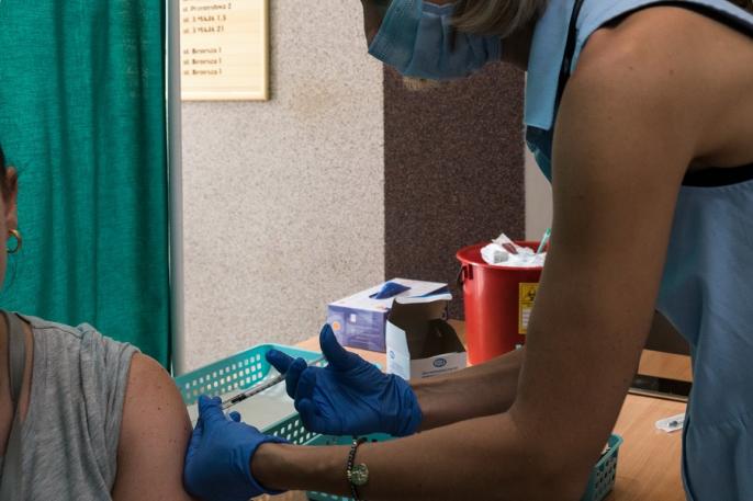 3 września – punkt szczepień na bazarze