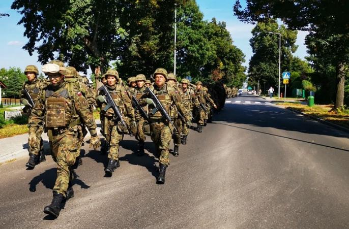 Żołnierze z Leszna po raz drugi upamiętnili marsz na Wschowę