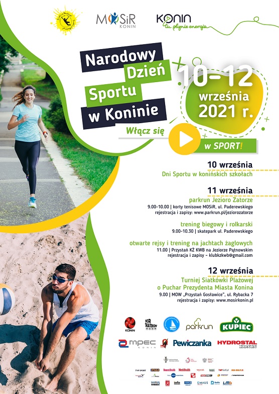 Ćwiczymy razem! Narodowy Dzień Sportu w Koninie