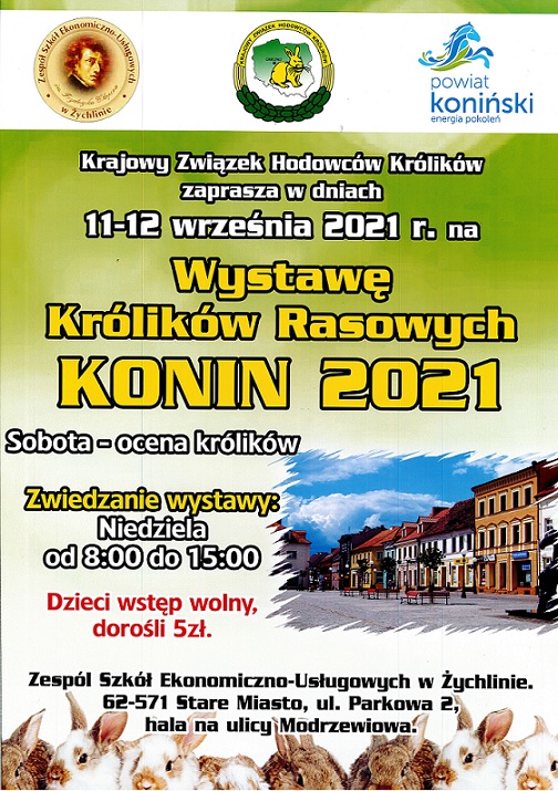 Wystawa Królików Rasowych Konin 2021