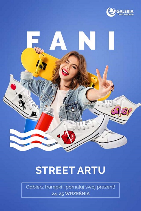 Street Art w Galerii nad Jeziorem!