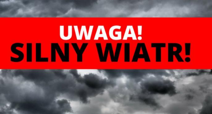 Uwaga! Silny wiatr!