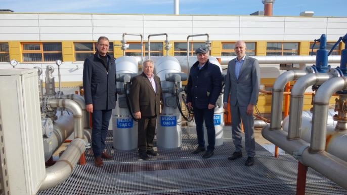 Prezydent Miasta Konina oraz delegacja MPEC w Stargardzie