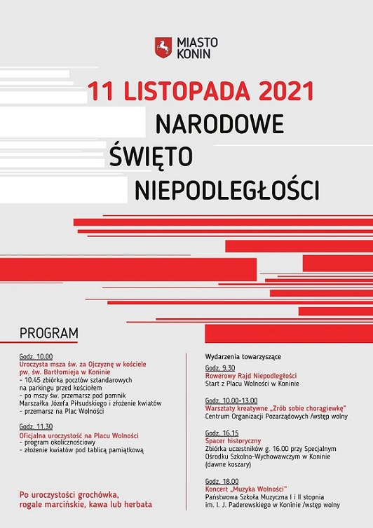 Narodowe Święto Niepodległości w Koninie