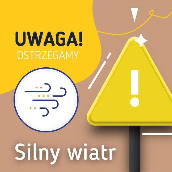 Uwaga! Silny wiatr!
