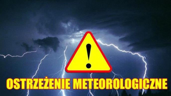 Ostrzeżenie meteorologiczne dla miasta Konin