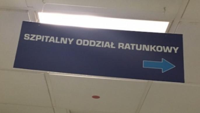 Samobójstwo na SOR-ze. Starszy mężczyzna znaleziony w łazience