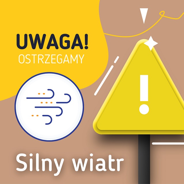 Uwaga! Silny wiatr!