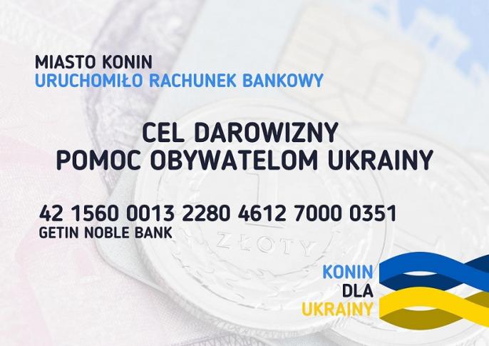 Można wpłacać pieniądze na rzecz uchodźców z Ukrainy. Uruchomiono rachunek bankowy